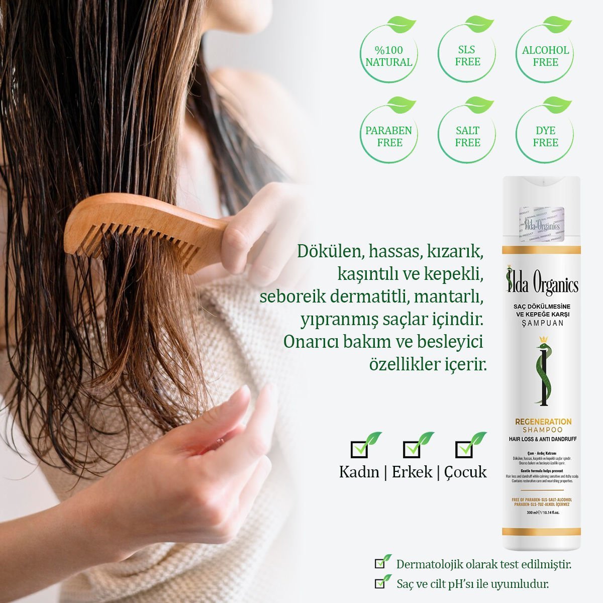 Saç Dökülmesi ve Kepeğe Karşı Şampuan