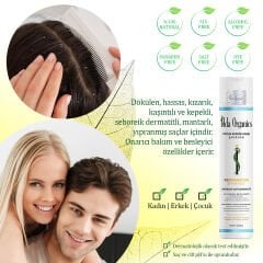 Yoğun Kepek, Kaşıntı, Kabuklanma Arındırıcı Şampuan - Tüm Vücut, Yüz ve Saç Yenileyici İyileştirici Serum