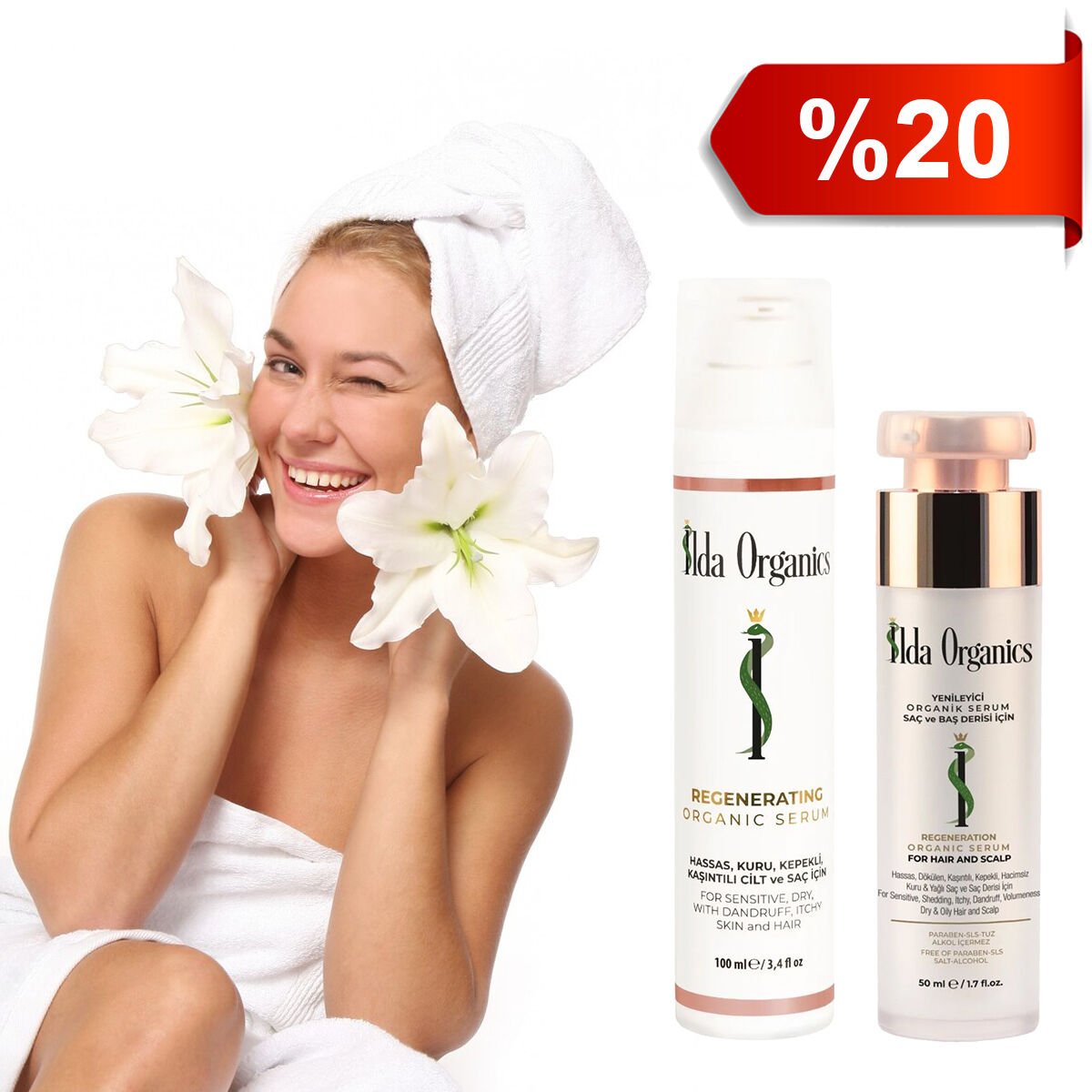 Tüm Yüz, Tüm Vücut, Saç ve Baş Derisi - Arındırma, Güçlendirme, İyileştirme Serumları 