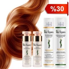 Tüm SAÇ ve BAŞ DERİSİ Sorunlarına Karşı Şampuan Seti & YÜZ ve TÜM VÜCUT için Serum Seti - 4'lü Set